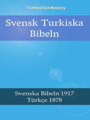 cover image of Svensk Turkiska Bibeln